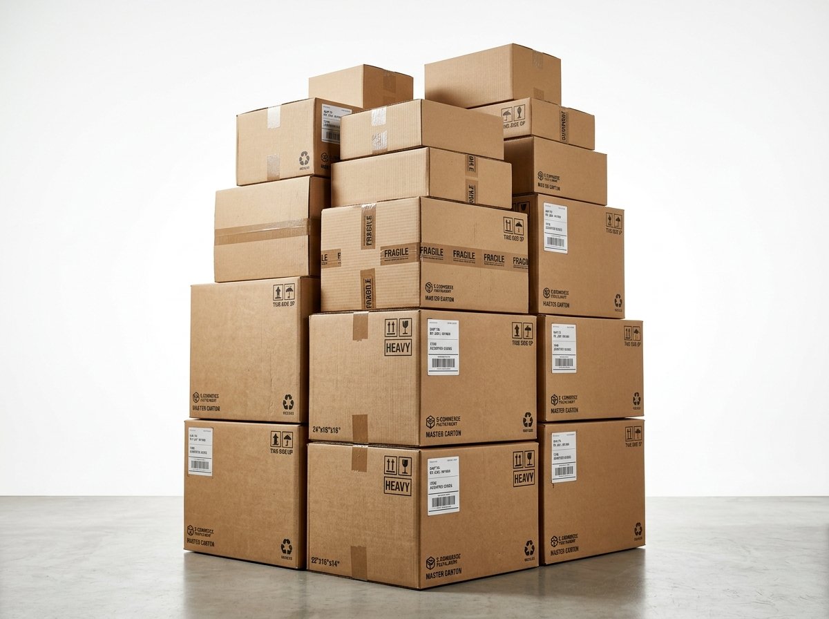 Heavy-Duty 5-Ply Corrugated Shipping Master Cartons