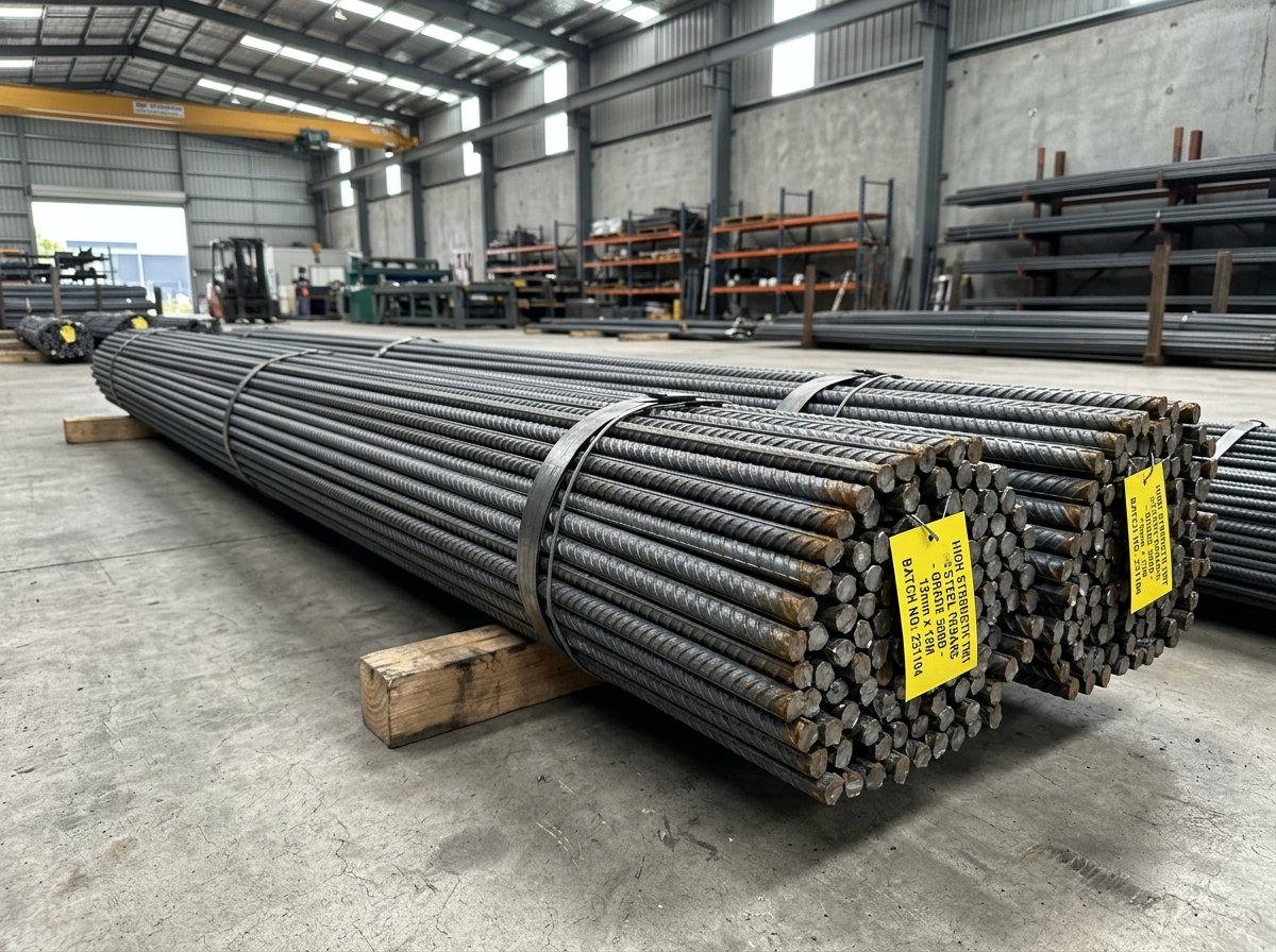 Fe-550D High-Strength Construction TMT Steel Rebars